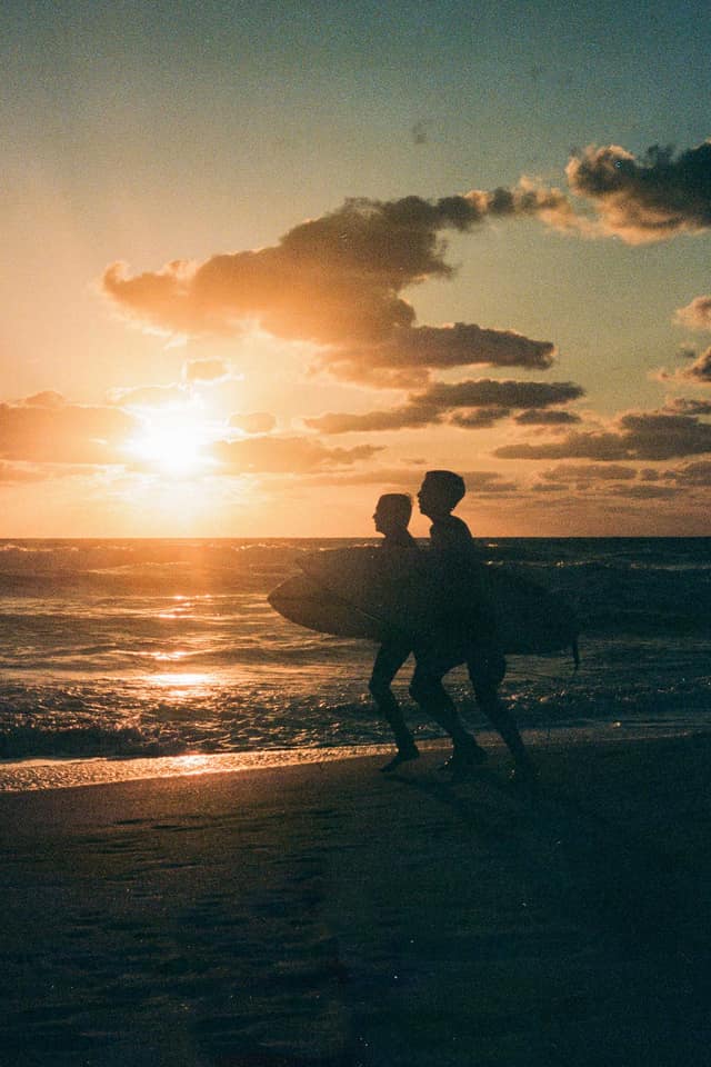 Surfer Sunrise