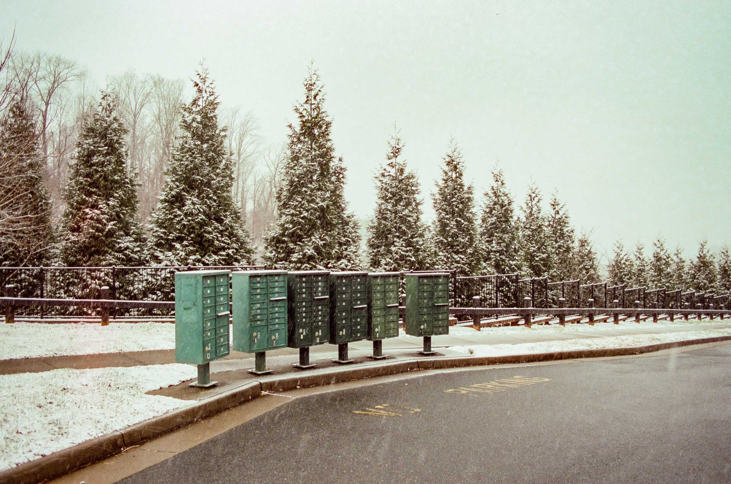 Snowy Mailboxes